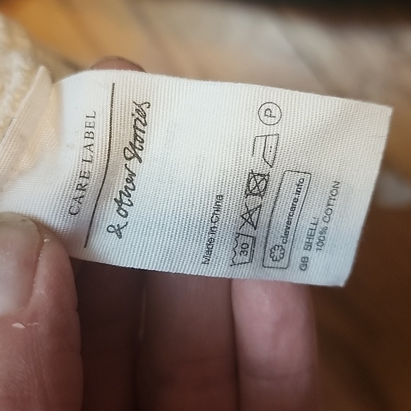 & Other stories Black and White  Sweater. Size Med - Picture 5 of 7